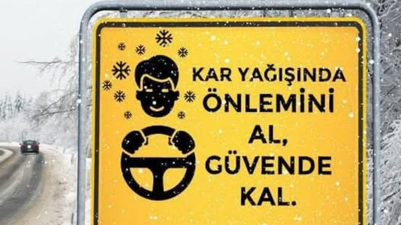 Yozgat'ta Kar Yağışı Uyarısı Vatandaşlar Tedbirli Olmaya Çağrıldı (2)