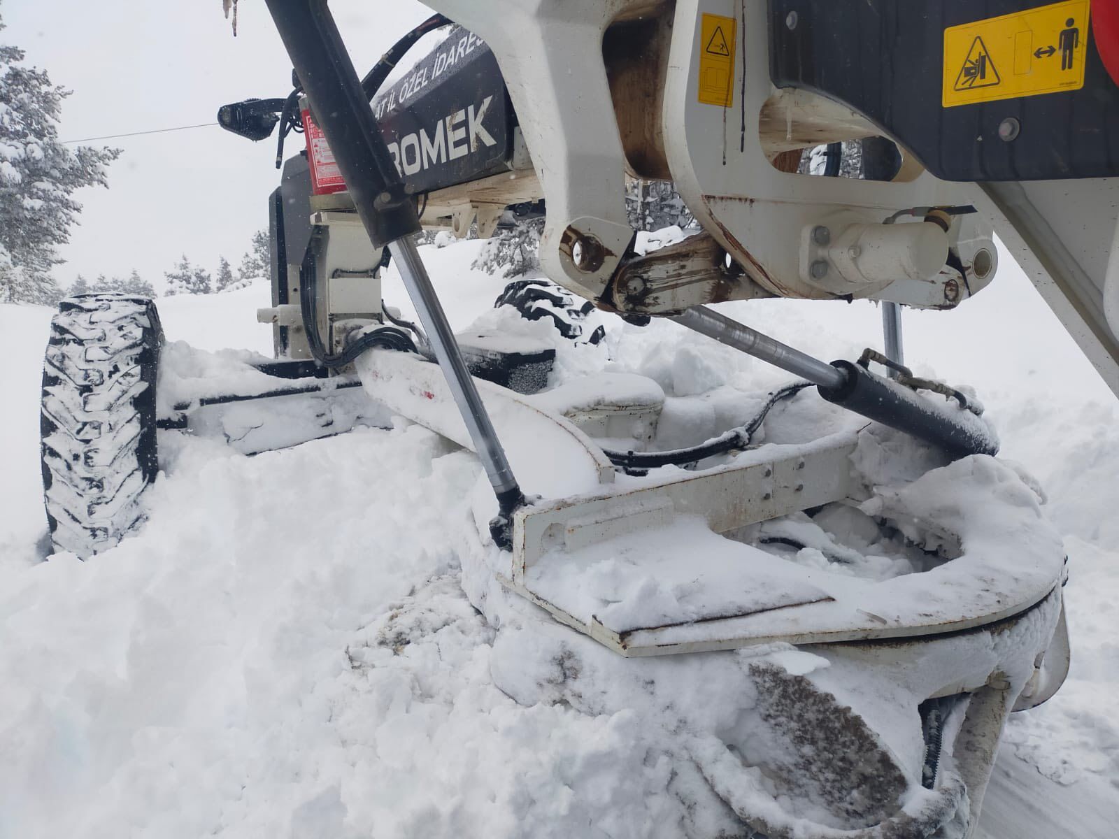 Yozgat'ta Karla Mücadele Devam Ediyor1