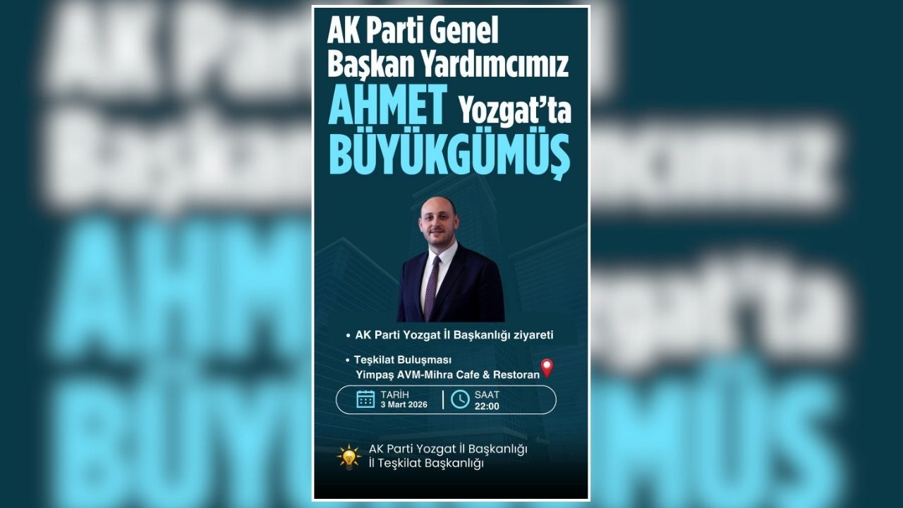 Ak Parti Yozgat'ta Teşkilat Buluşması Düzenleyecek.-1