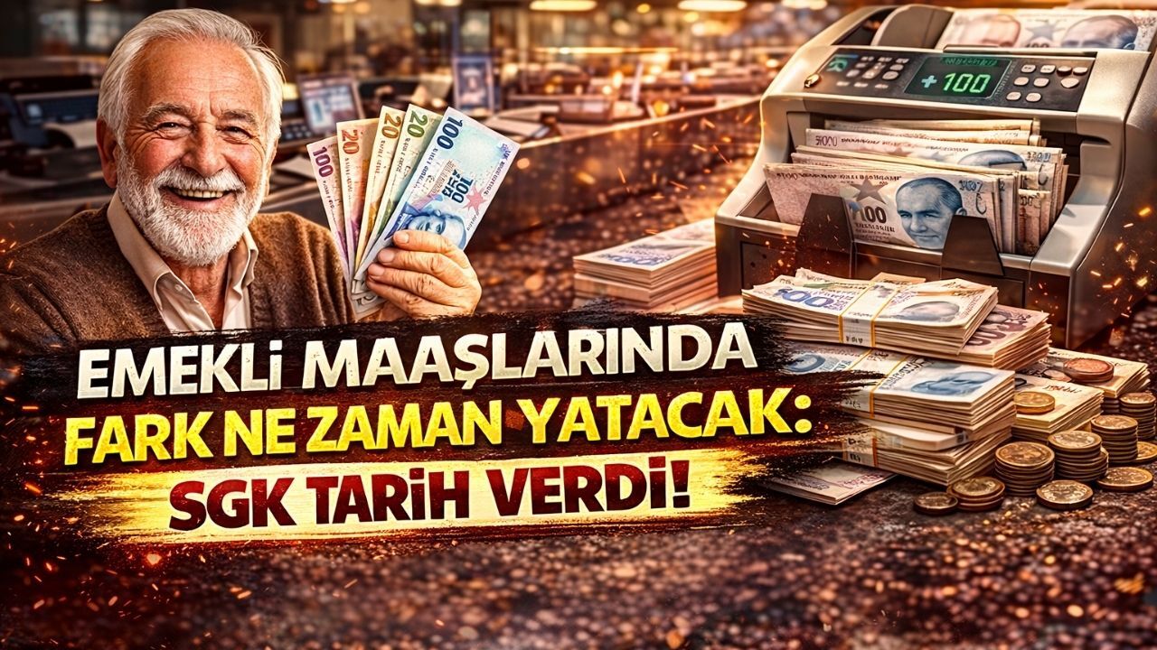 Emekli Maaşlarında Fark Ne Zaman Yatacak: SGK Tarih Verdi!