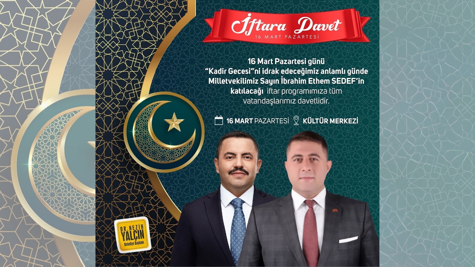 Siyaset Ve Halk Bir Arada Yozgat'ta Kadir Gecesi Özel Program1