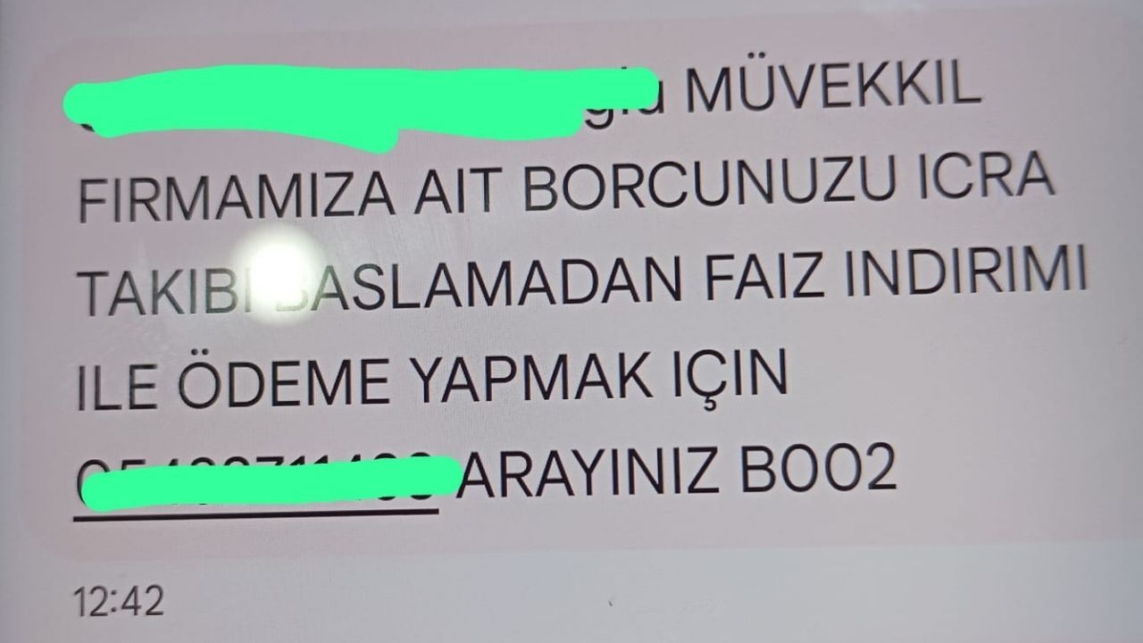 Sms Dolandırıcılığına Dikkat Yozgat’ta Vatandaşa Sahte İcra Mesajı (1)