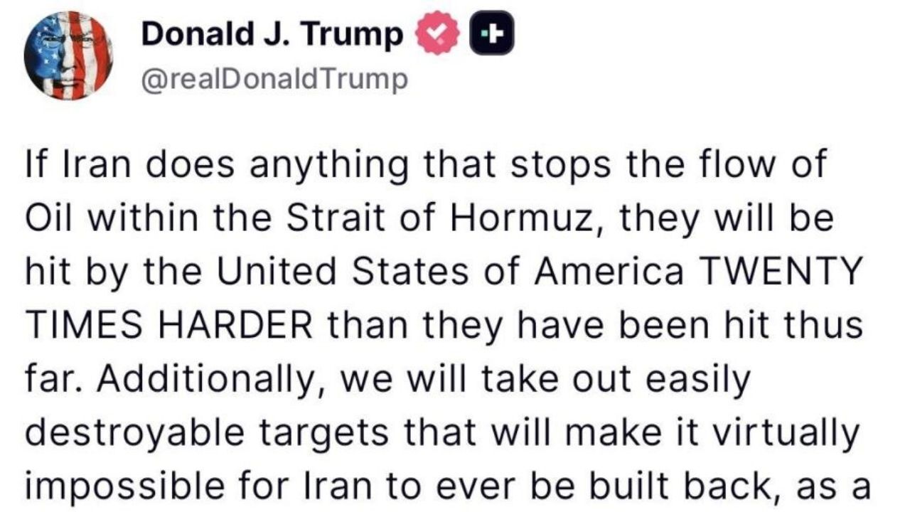 Trump'tan İran'a Hürmüz Boğazı Uyarısı1