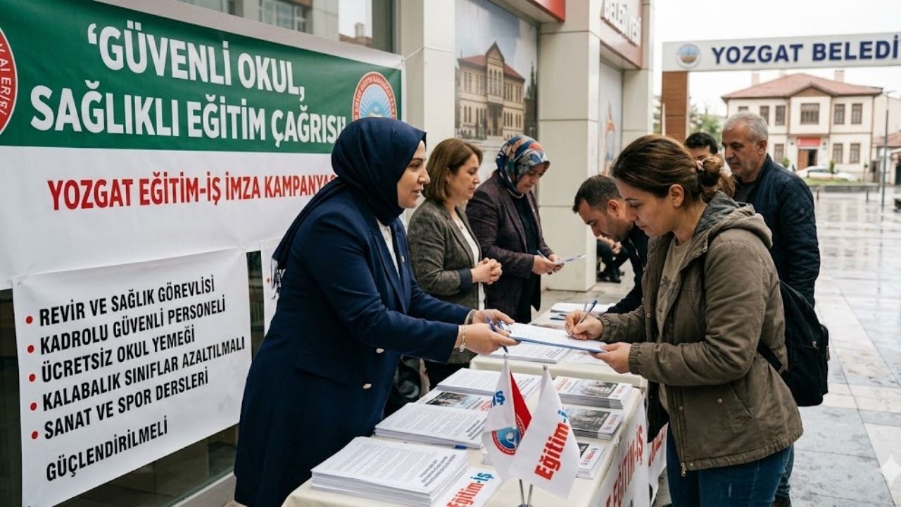 Yozgat Eğitim İş'ten Güvenli Okul, Sağlıklı Eğitim” Çağrısı (1)