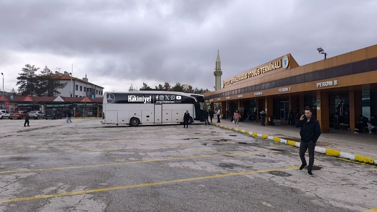 Yozgat Terminali Bayram Öncesi Sessizliğe Büründü (1)