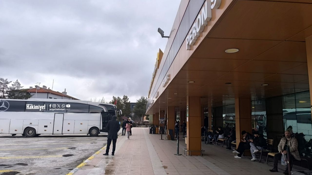 Yozgat Terminali Bayram Öncesi Sessizliğe Büründü (2)