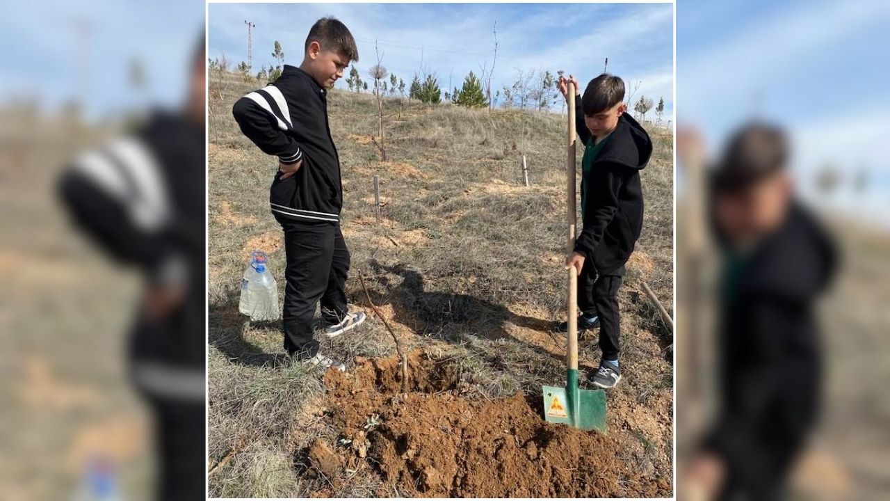 Yozgatlı Minik Ellerden Gelecek Nesillere Yeşil Miras (2)