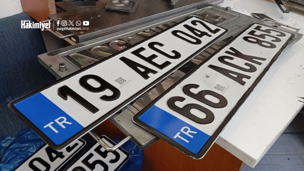 Yozgat’ta App Plaka Değişiminde Dikkat Çeken Yoğunluk (1)