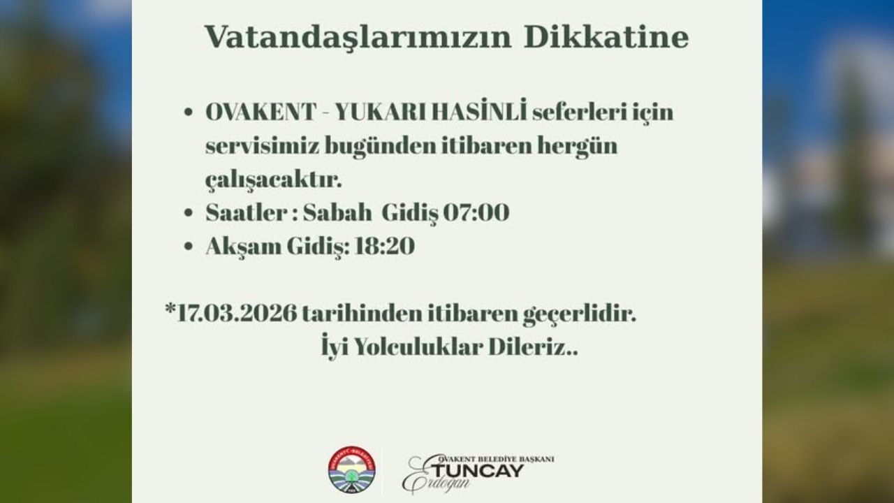 Yozgat’ta Belediye’den Ulaşım Kolaylığı Yeni Hat Bugünden İtibaren Hizmette1