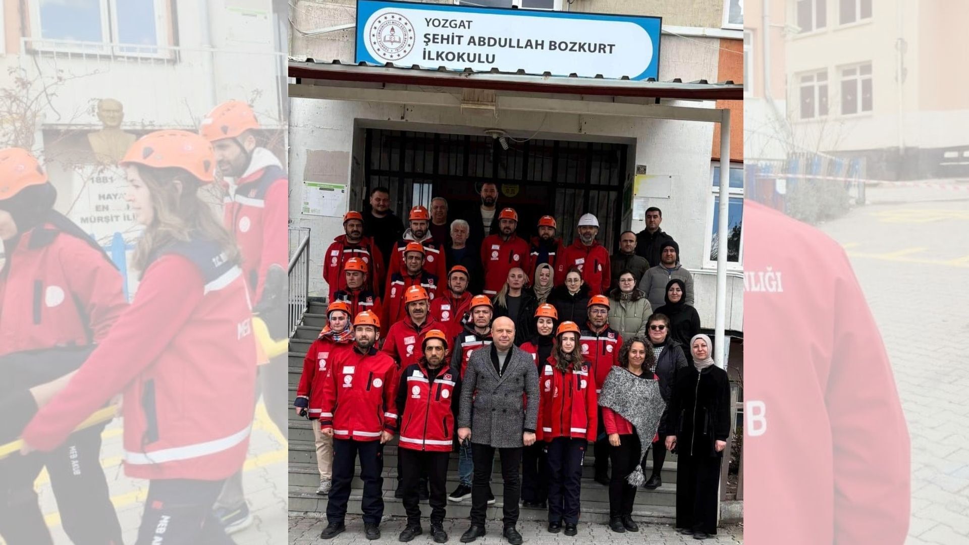 Yozgat’ta Dev Deprem Tatbikatı 441 Kişi Okulda Güvenlik Testi Yaptı13