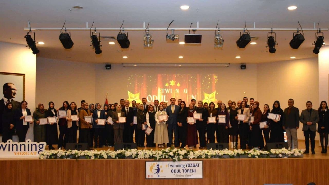 Yozgat'ta Eğitimde Gurur Günü E Twinning Kalite Etiketleri Sahiplerini Buldu1