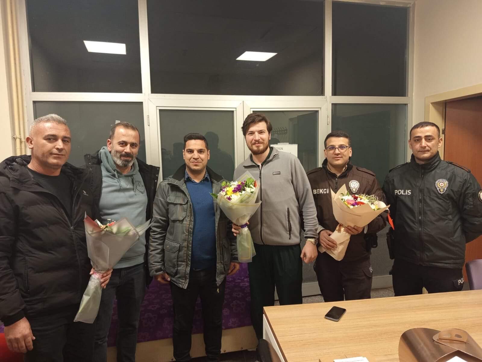 Yozgat'ta Emniyet Güçlerinden Sağlıkçılara Jest