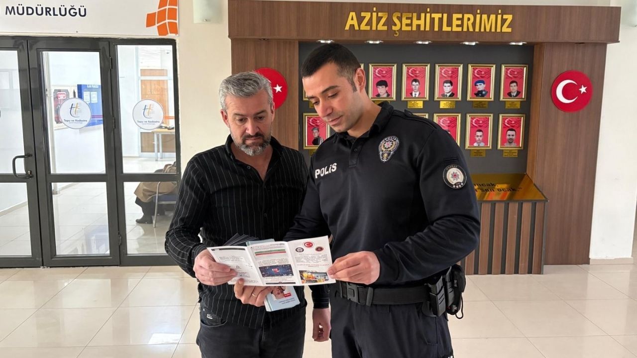 Yozgat'ta Emniyet Sahada Hız Kesmiyor Vatandaşlara Yönelik Bilgilendirme Çalışmaları (2)