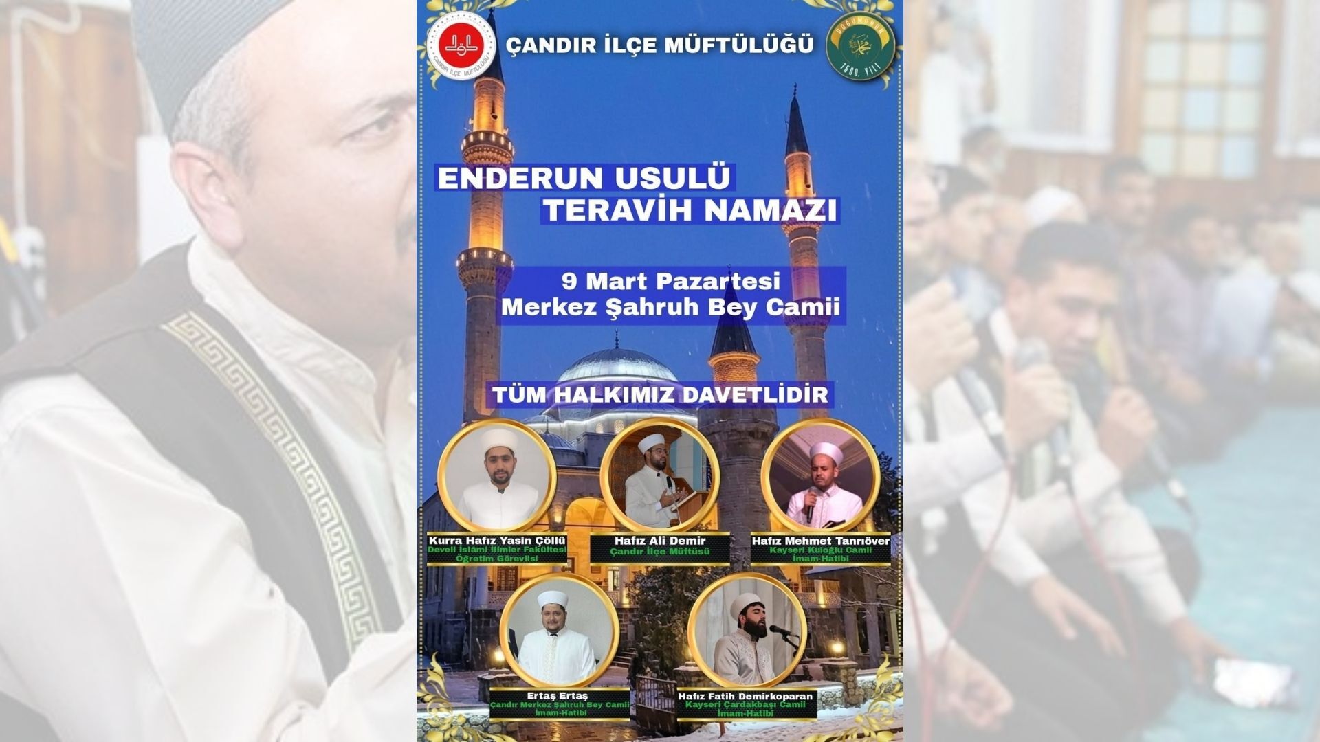 Yozgat’ta Enderun Usulü Teravih Namazı Programı Düzenlenecek1