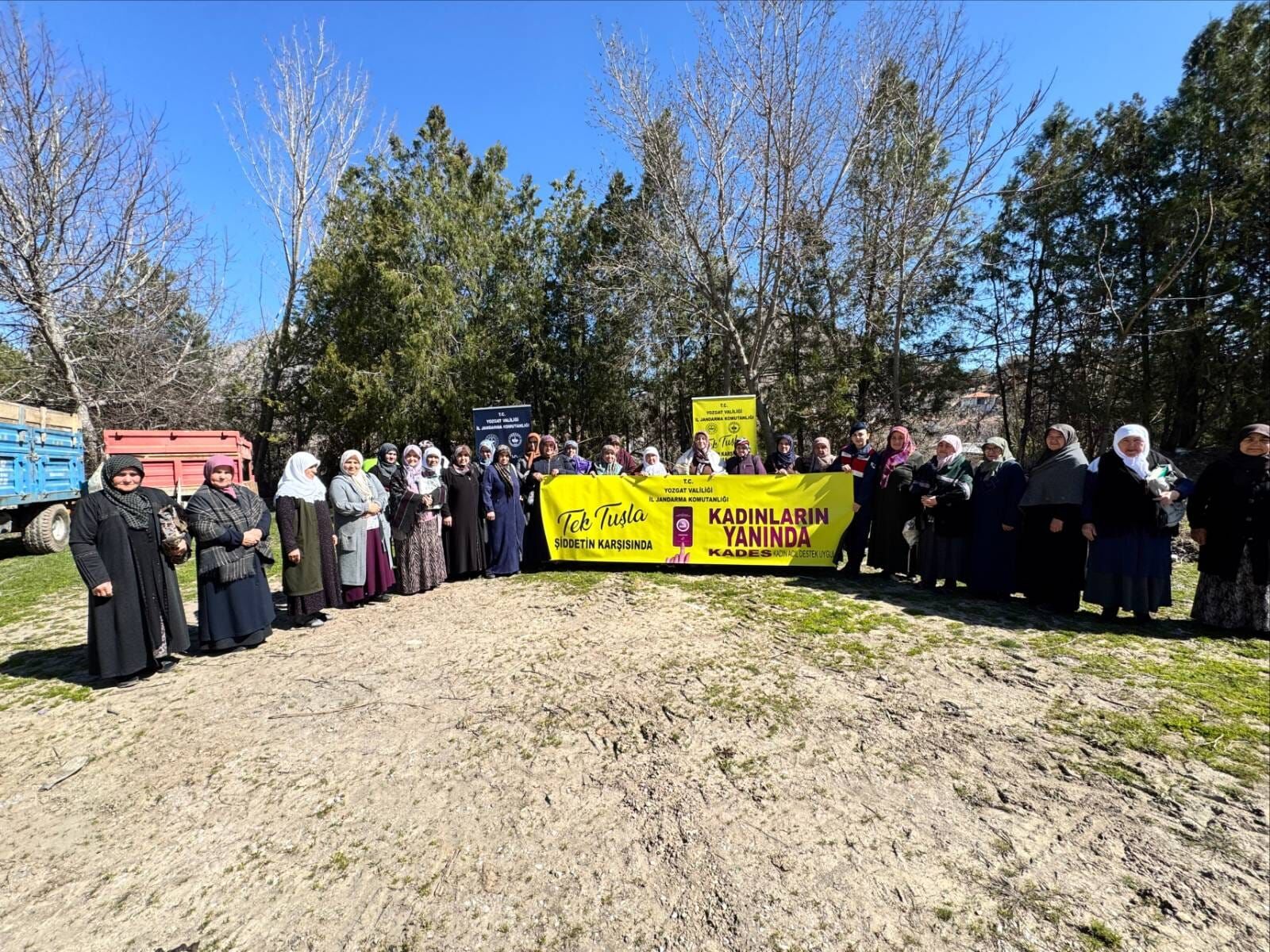 Yozgat’ta Jandarmadan Kadına Şiddete Karşı Kades Bilgilendirmesi1