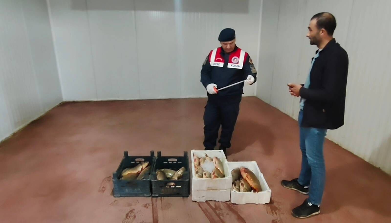 Yozgat'ta Jandarmadan Su Ürünlerine Titiz İnceleme