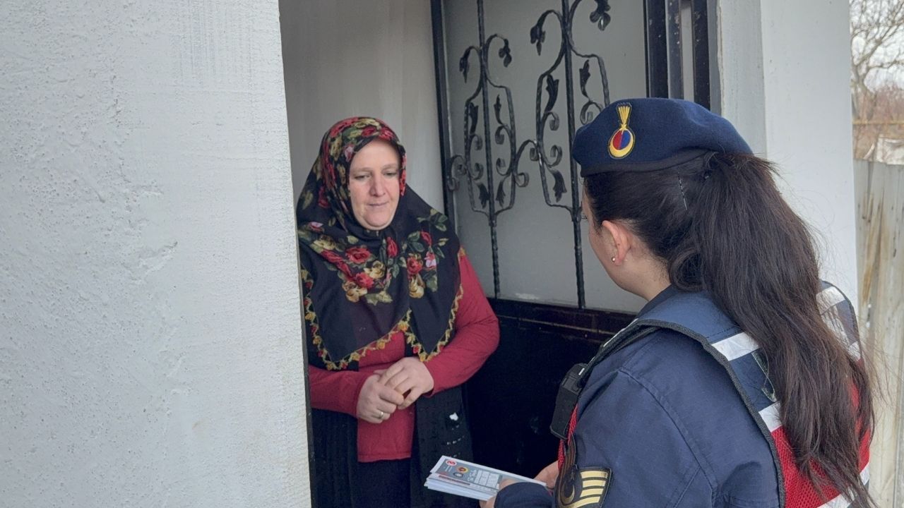 Yozgat’ta Kades Tanıtımı Jandarma Köy Köy Bilgilendiriyor (4)