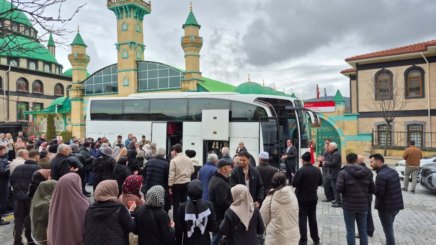 Yozgat'ta Kutsal Topraklara Dualarla Uğurlandılar1