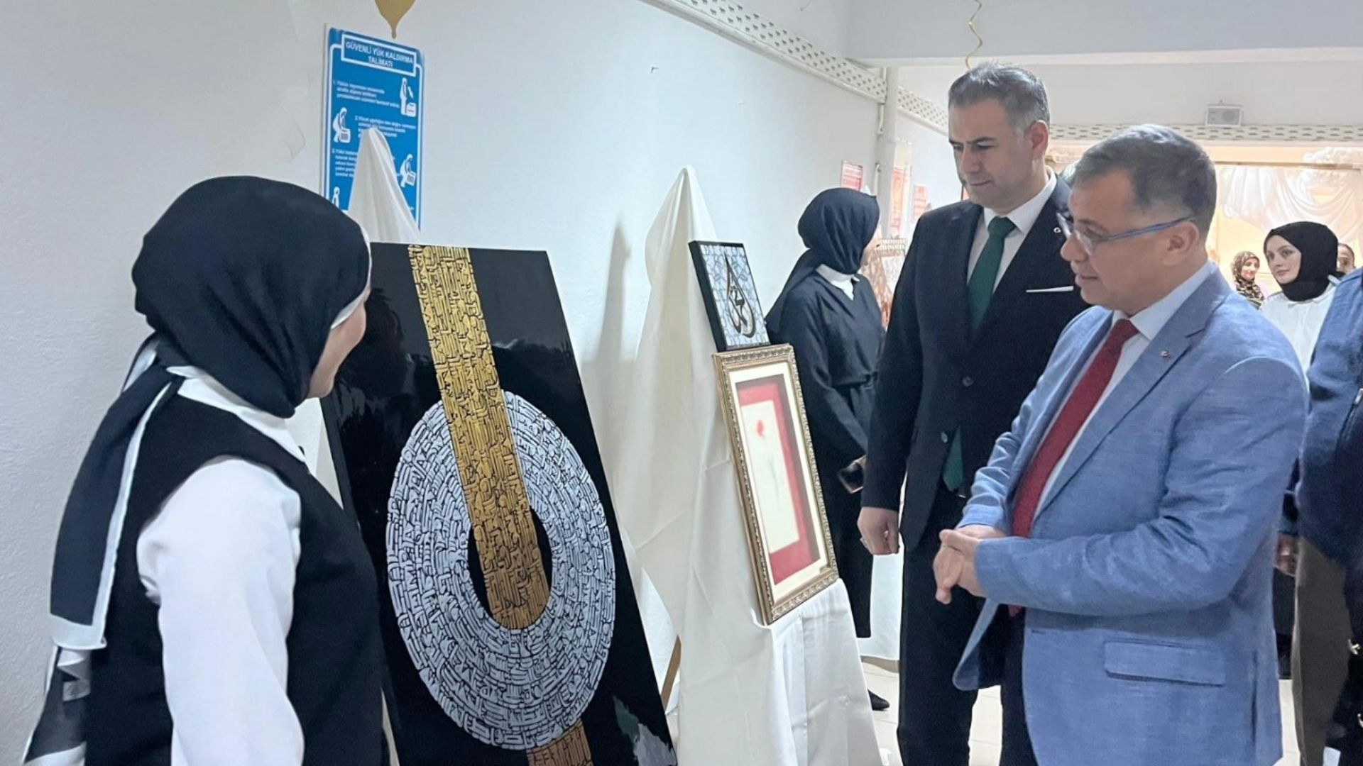 Yozgat'ta Mevlid I Nebi Haftası'nda Hüsn I Hat Sergisi Açıldı1