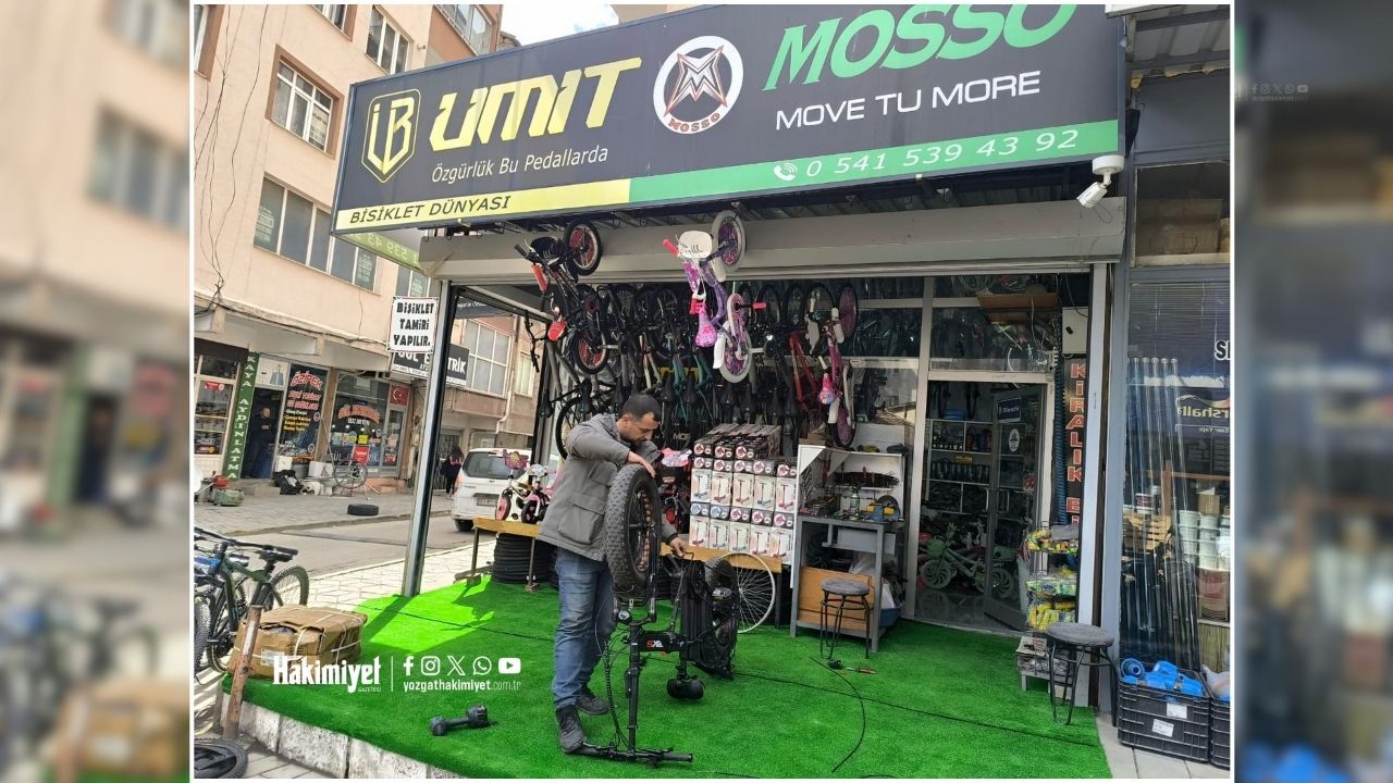 Yozgat’ta Pedal Çevirenler Elektrikli Bisiklete Yöneldi! (1)