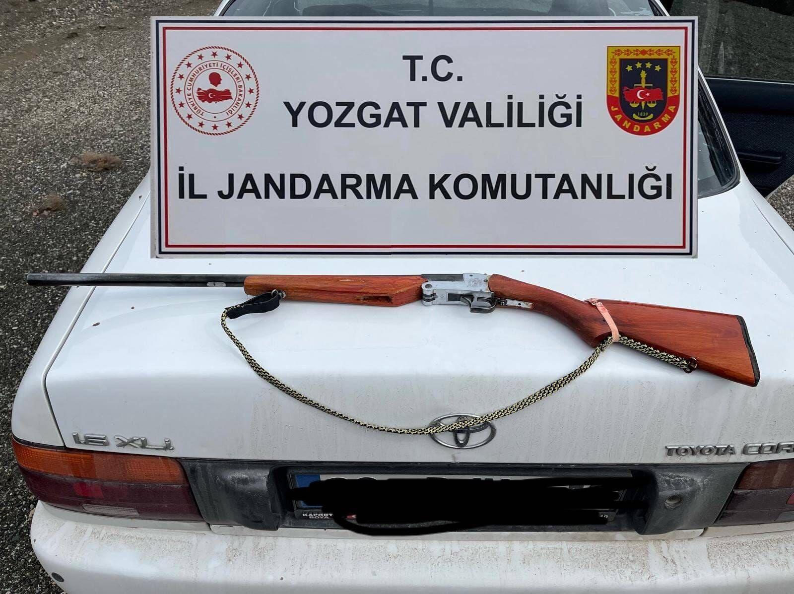 Yozgat'ta Ruhsatsız Tüfeği Yanında Aldı, Cezadan Kaçamadı