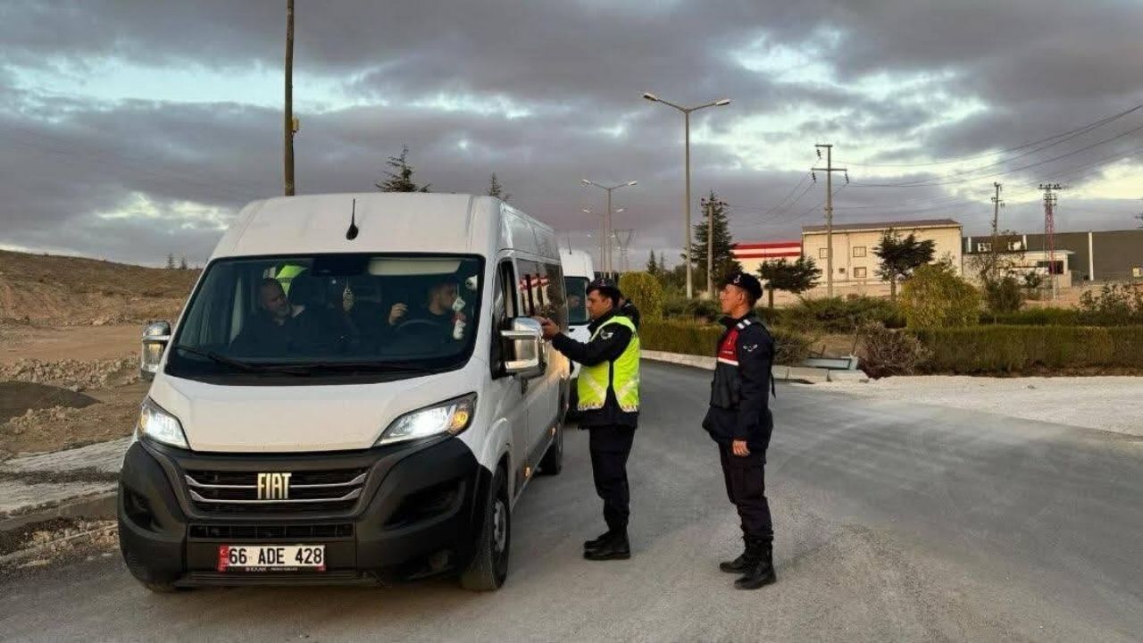 Yozgat'ta Servis Sürücülerine Net Mesaj Kurallara Uymayana Geçit Yok! (1)