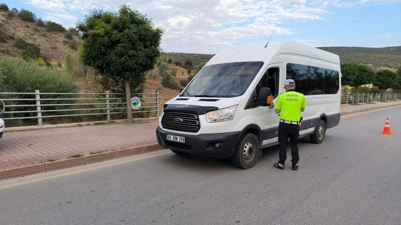 Yozgat'ta Servis Sürücülerine Net Mesaj Kurallara Uymayana Geçit Yok! (3)