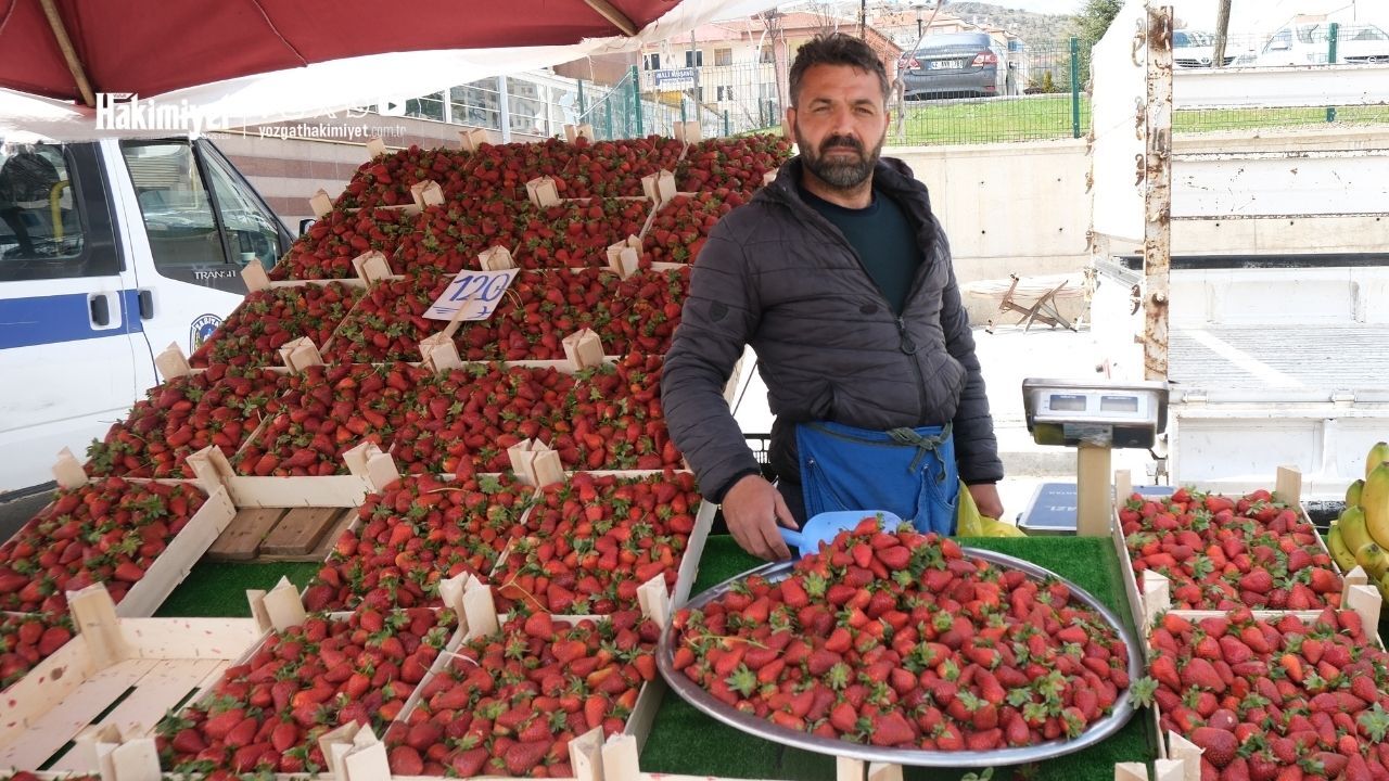 Yozgat’ta Yaz Meyveleri Tezgahlardaki Yerini Almaya Başladı (3)