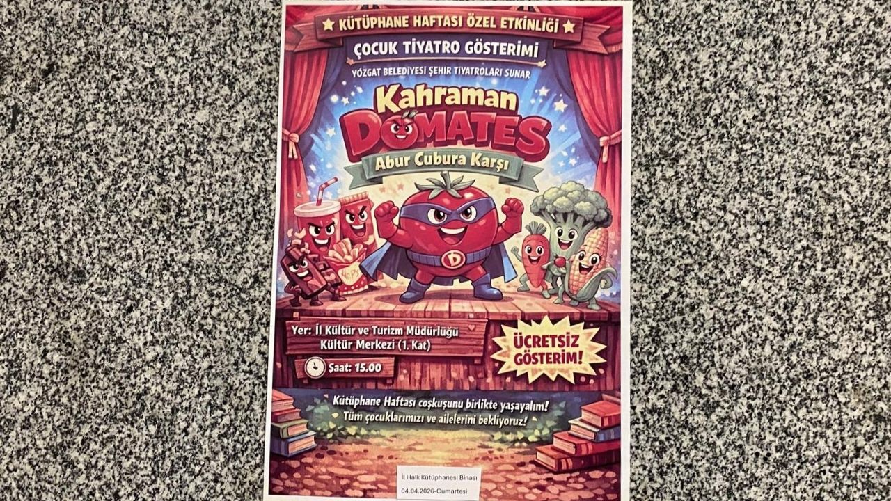 4 Nisan’da Sahnede Yozgat’ta Ücretsiz Tiyatro Etkinliğiyle Kültür Ve Eğlence