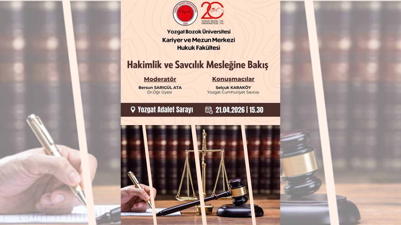 Adaletin Geleceği Yozgat’ta Şekilleniyor (3)