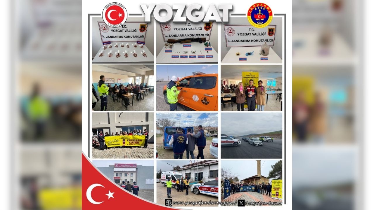 Asayişten Trafiğe Kadar Üç Aylık Bilanço Yozgat’ta Hangi Rakamlar Öne Çıktı (4)