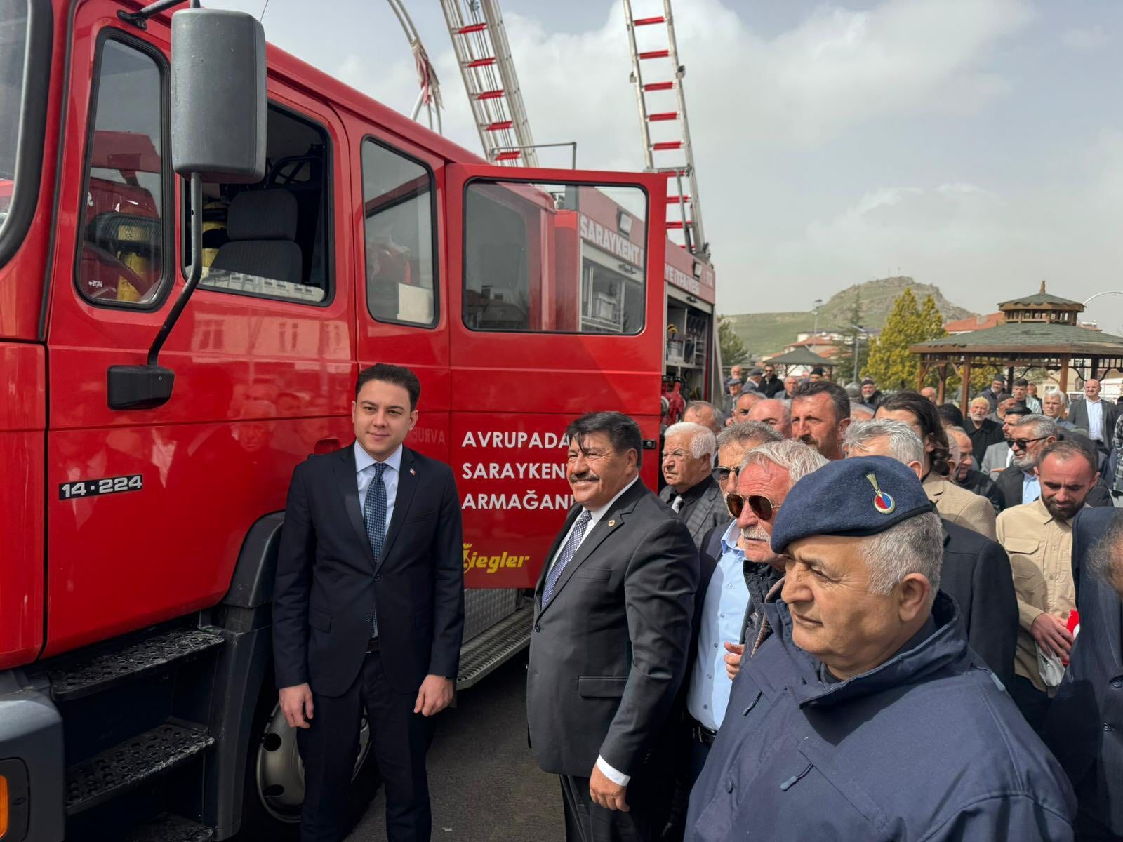 Avrupa'da Yaşayan Gurbetçilerden Saraykent'e Büyük Vefa
