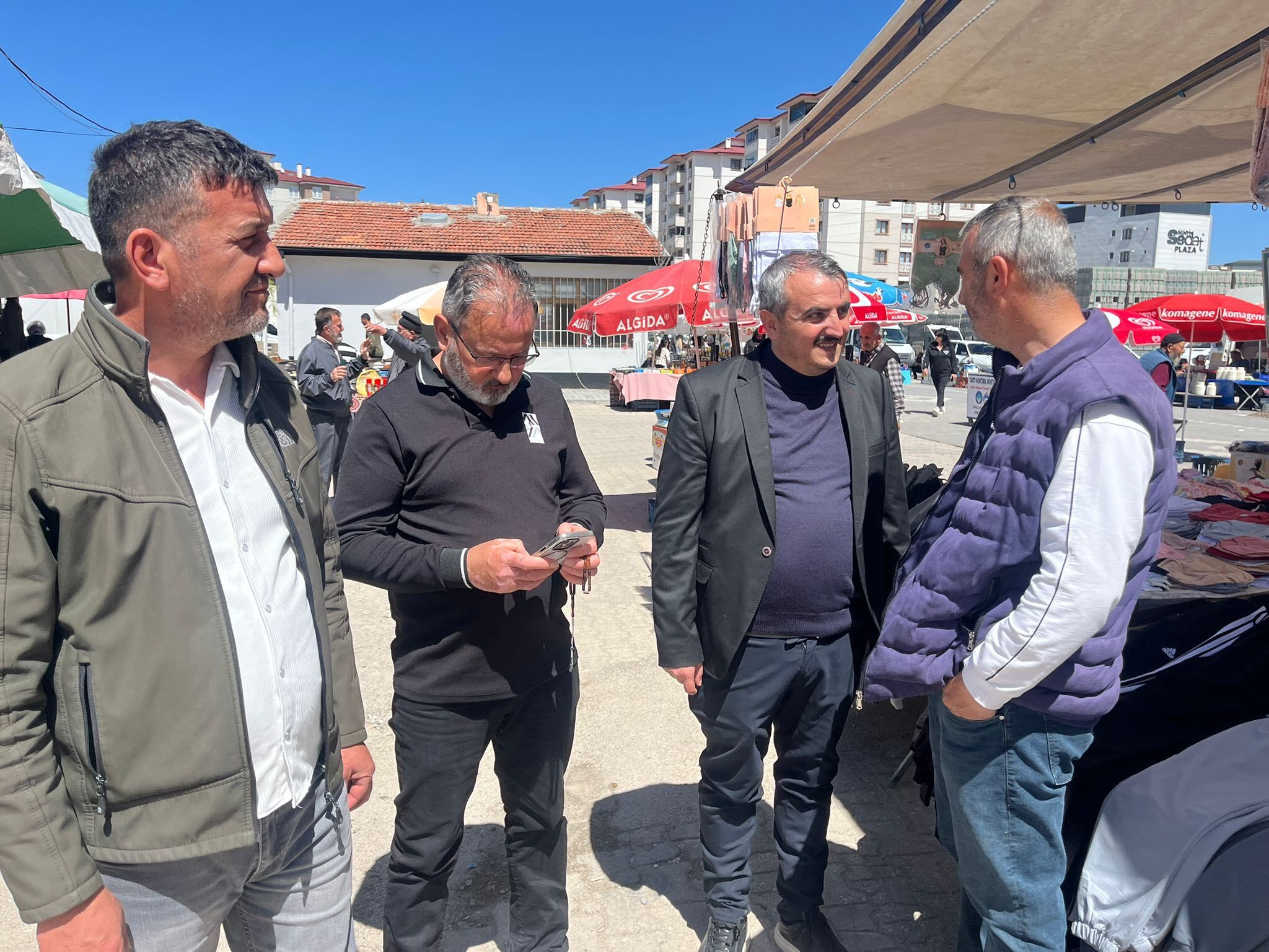 Boğazlıyan Esnafını Ak Partili Başkana Sıkıntılarını Anlattı