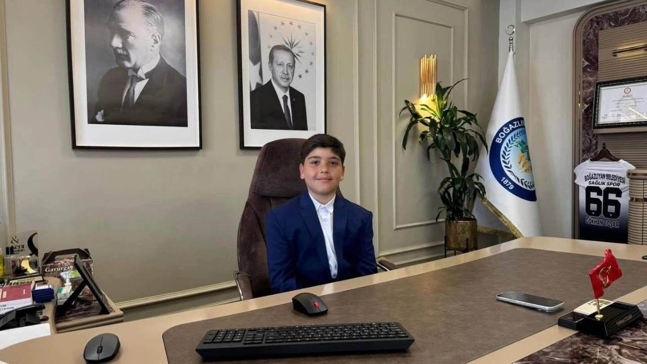 Boğazlıyan’da 23 Nisan Coşkusu Geleceğin Başkanları Makamı Devraldı (4)