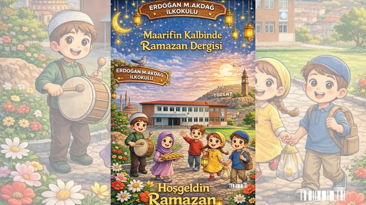 Minik Kalemlerden Büyük Mesaj Yozgat’ta Ramazan Dergisi Heyecan Yarattı (1)