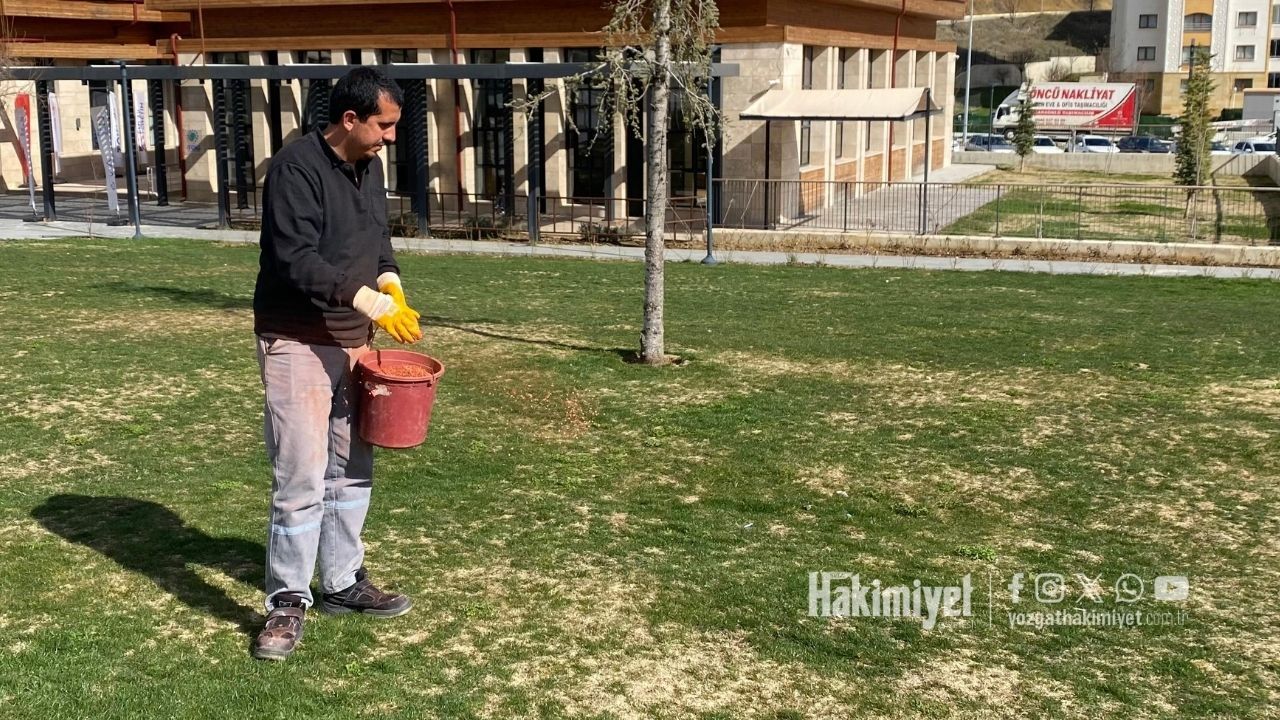 Şehrin Doğası Yozgat’ta Yenileniyor Parklar Bakımda (2)