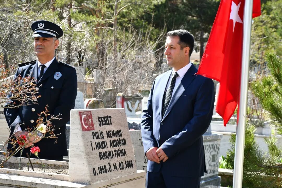 Sorgun’da Şehitlik Ziyareti! Polis Haftası’nda Vefa Örneği1
