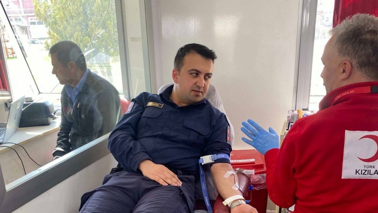 Toplumla Bütünleşen Görev Yozgat’ta Jandarma Kan Bağışıyla Dikkat Çekti (3)