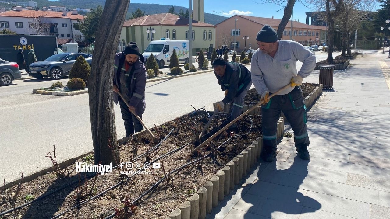 Toprak Çapalandı, Dallar Budandı Yozgat’ta Baharın İlk Tomurcukları Göründü (2)