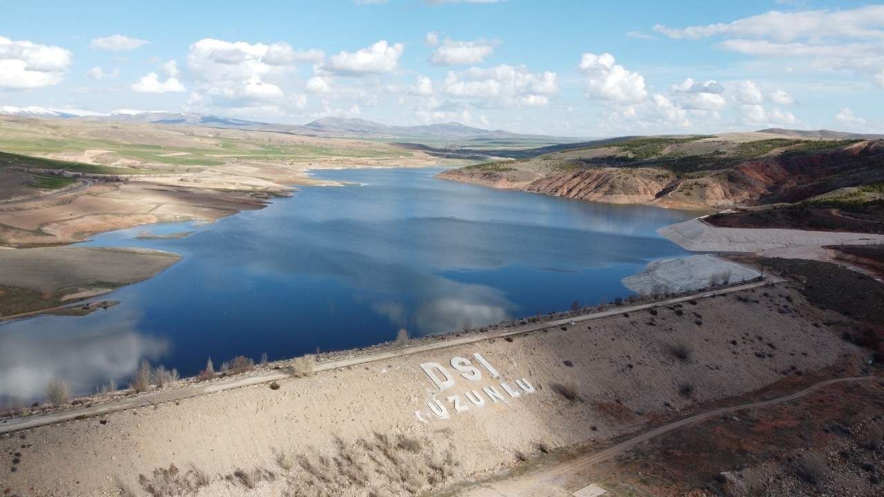 Uzunlu Barajı’nda Umut Veren Yükseliş Dronla Belgelendi (4)