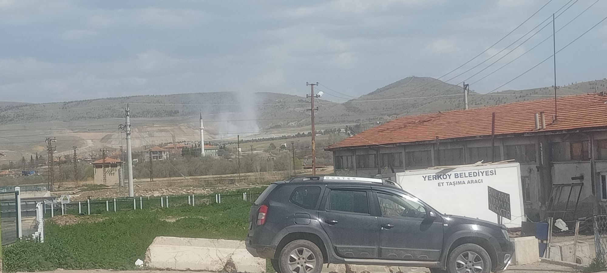 Yerköy'de Zehir Bulutu Vatandaşları İsyan Ettirdi!