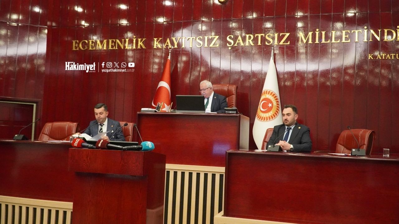 Yozgat İl Genel Meclisi'nde İhtisas Komisyonları Belirlendi (2)