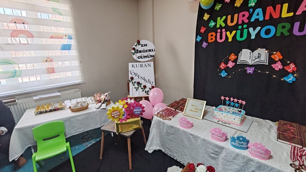 Yozgatlı Minik Öğrenciler Kur’an I Kerim’e Geçiş Sevincini Yaşadı (1)