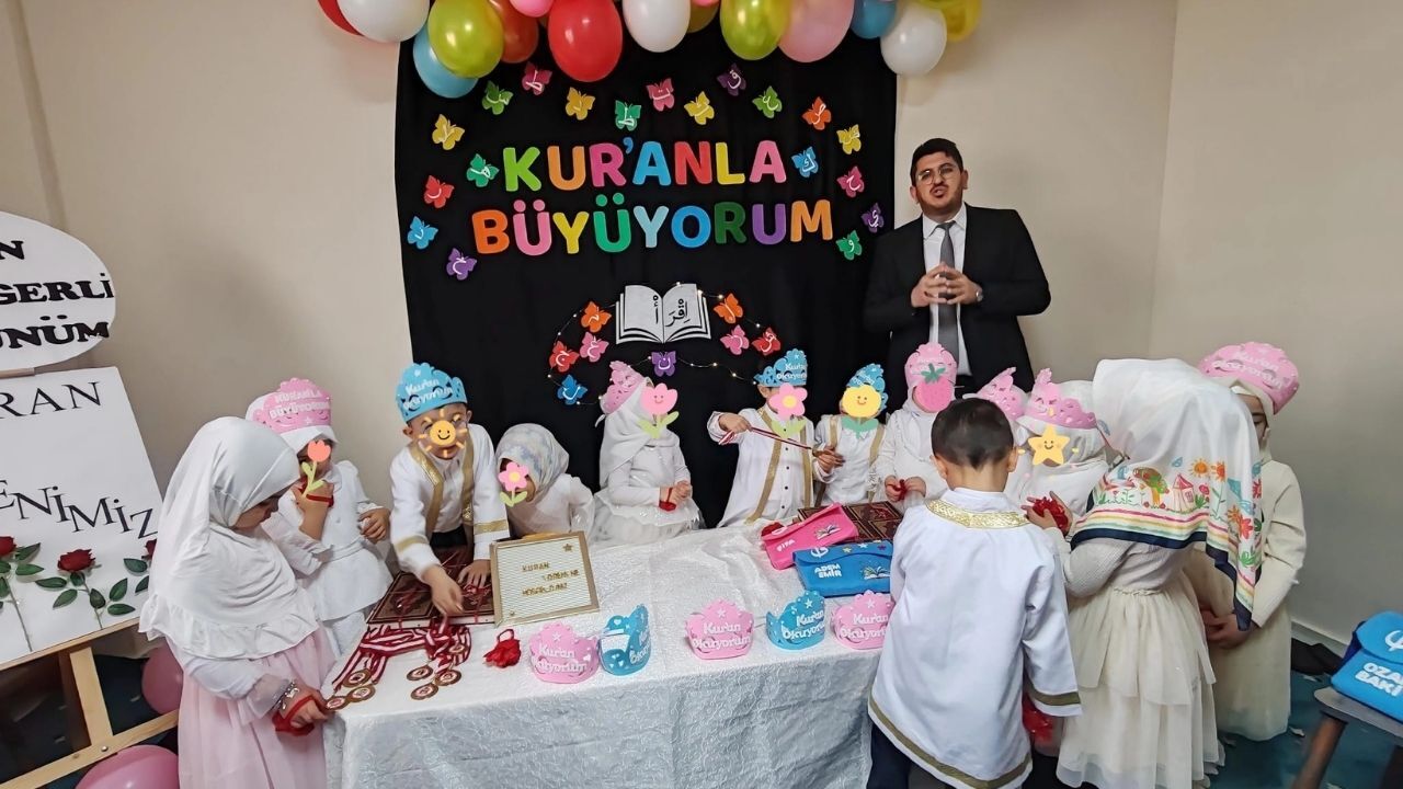 Yozgatlı Minik Öğrenciler Kur’an I Kerim’e Geçiş Sevincini Yaşadı (3)