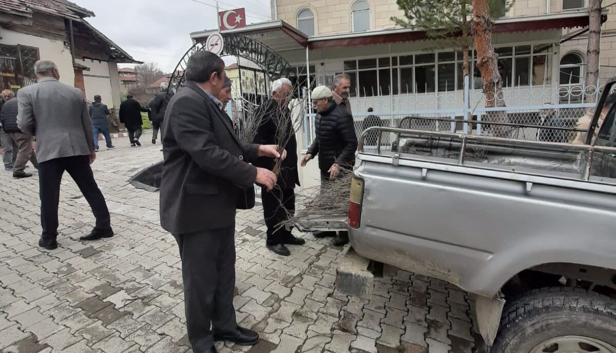 Yozgat'ta Badem Fidanı Dağıtımı Gerçekleştirildi