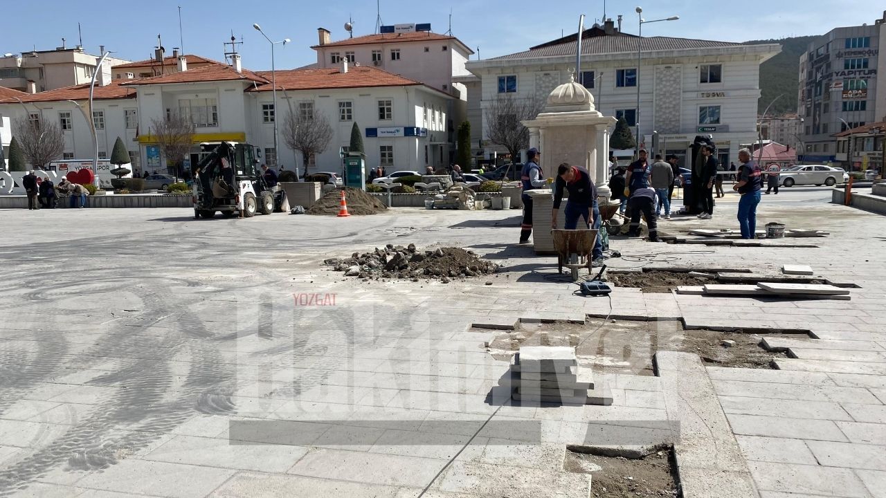Yozgat'ta Belediye Sahada Beklenen Çalışma Başladı (3)