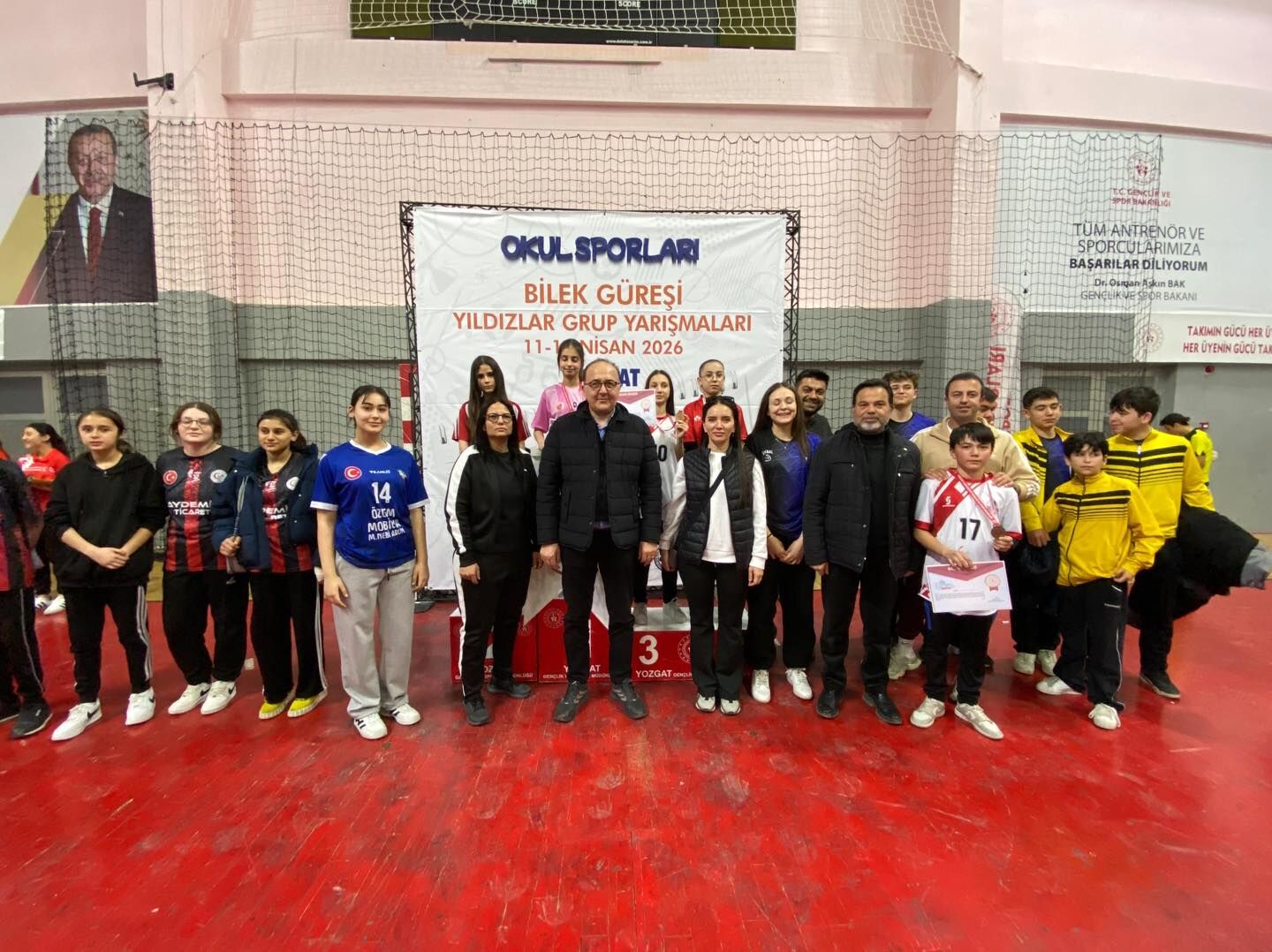 Yozgat'ta Bilek Güreşi Yıldızlar Grup Yarışmaları Tamamlandı1