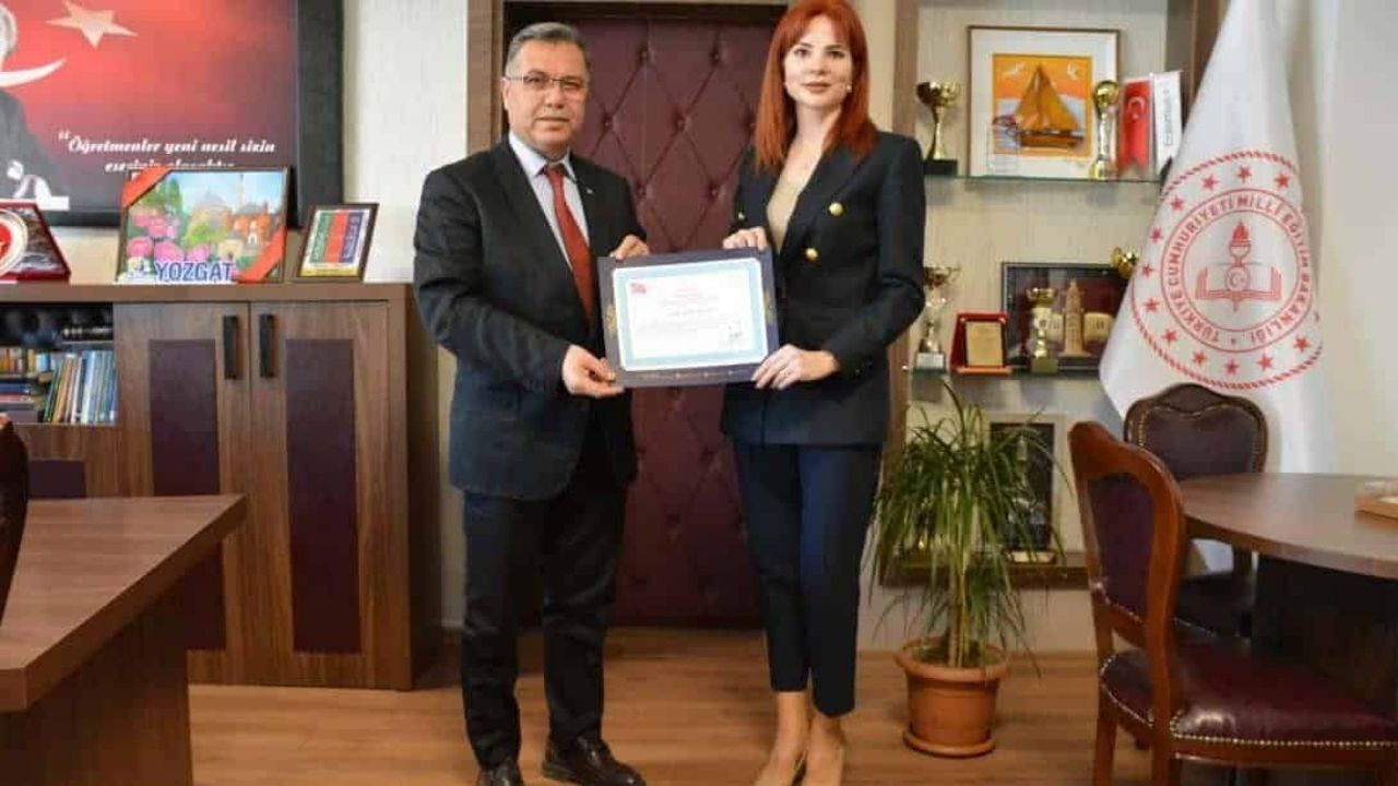 Yozgat’ta Eğitim Camiasını Gururlandıran Yeni Görev (1)