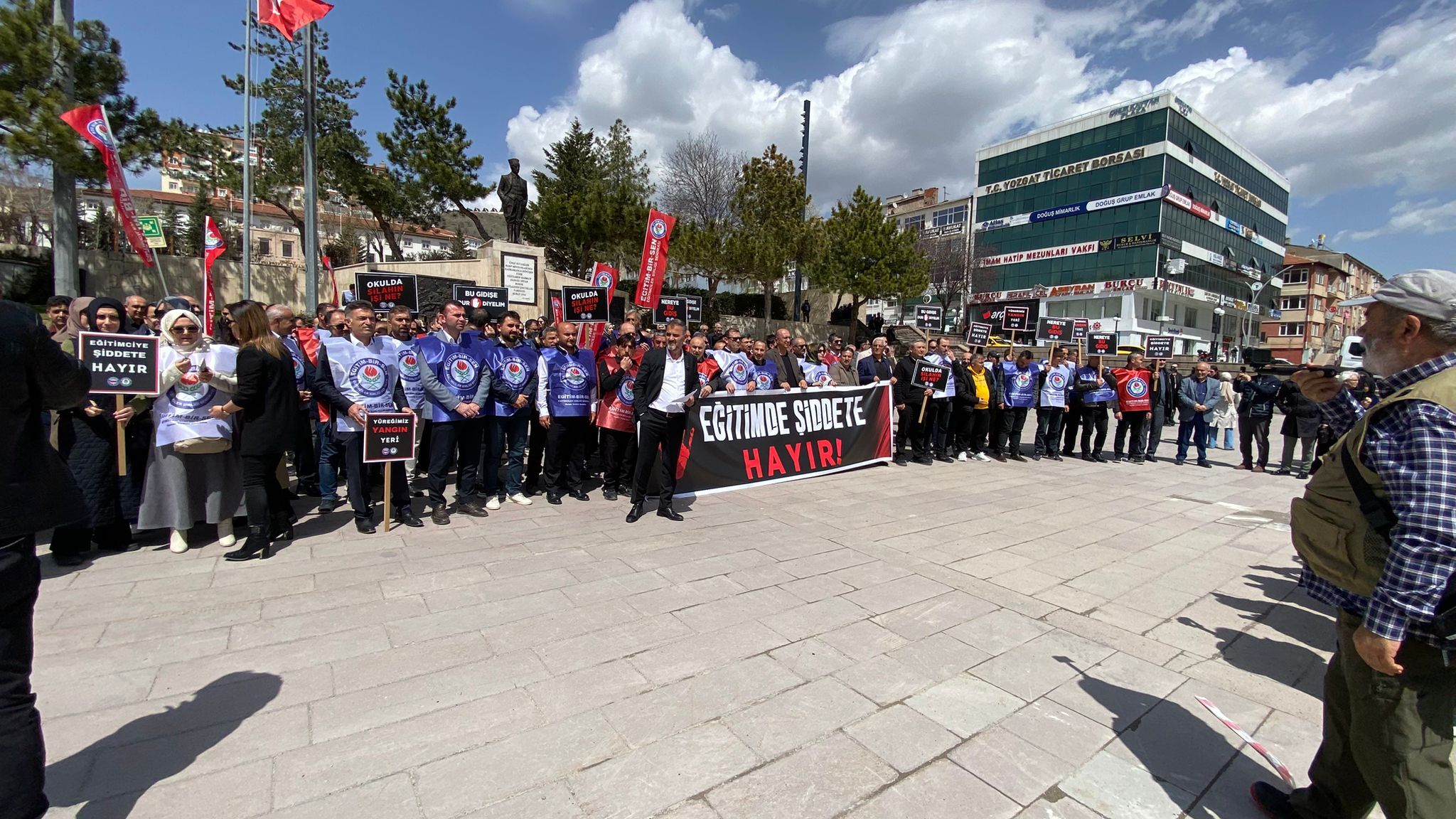 Yozgat'ta Eğitimcilere Yönelik Şiddet Artışına Tepki1