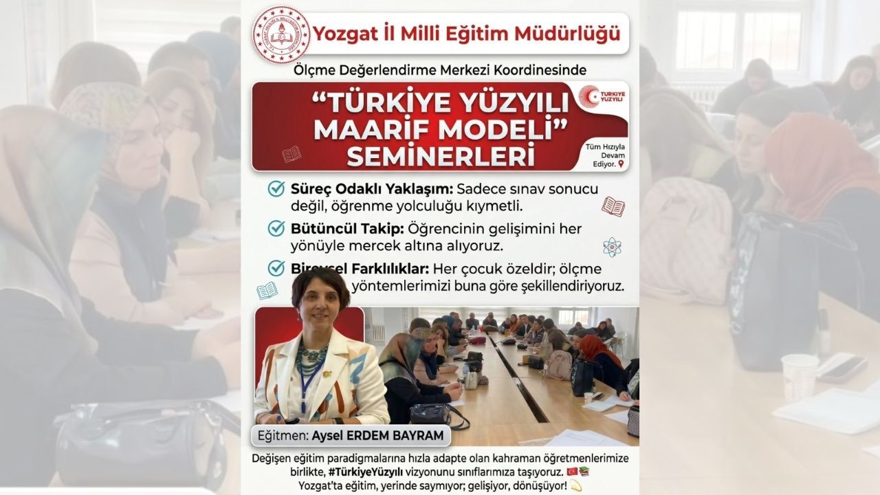 Yozgat’ta Eğitimde Dönüşüm Seminerlerle Sınıflara Taşınıyor (2)
